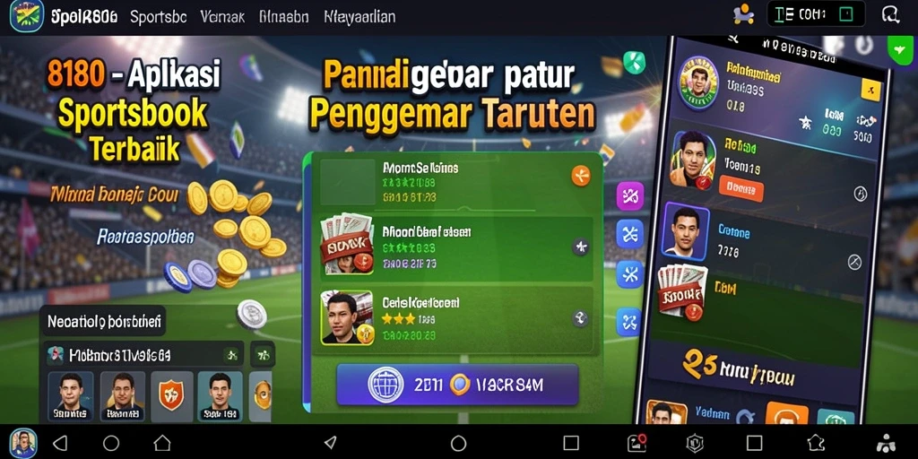 Tampilan gameplay aplikasi Sportsbook 8180 yang mengasyikkan.