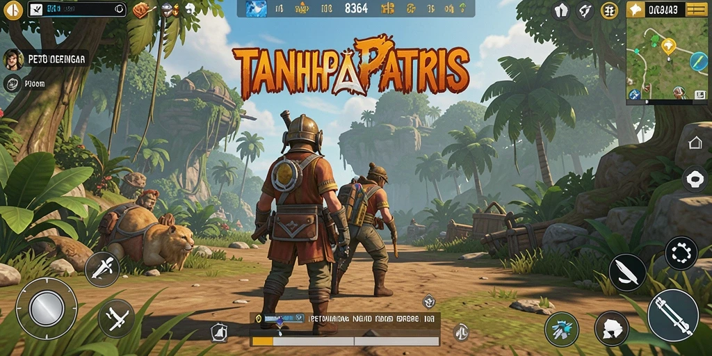 Gameplay seru di dunia terbuka 8364 yang penuh petualangan.
