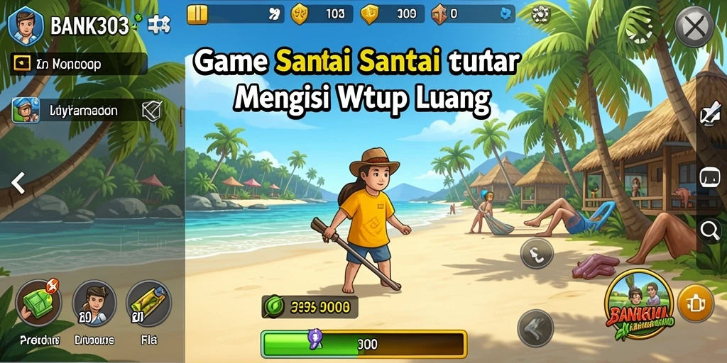 Tampilan gameplay BANK303 yang menarik dan menyenangkan.