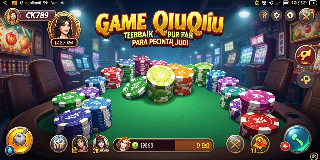 Tampilan menarik dari gameplay QiuQiu CK789.