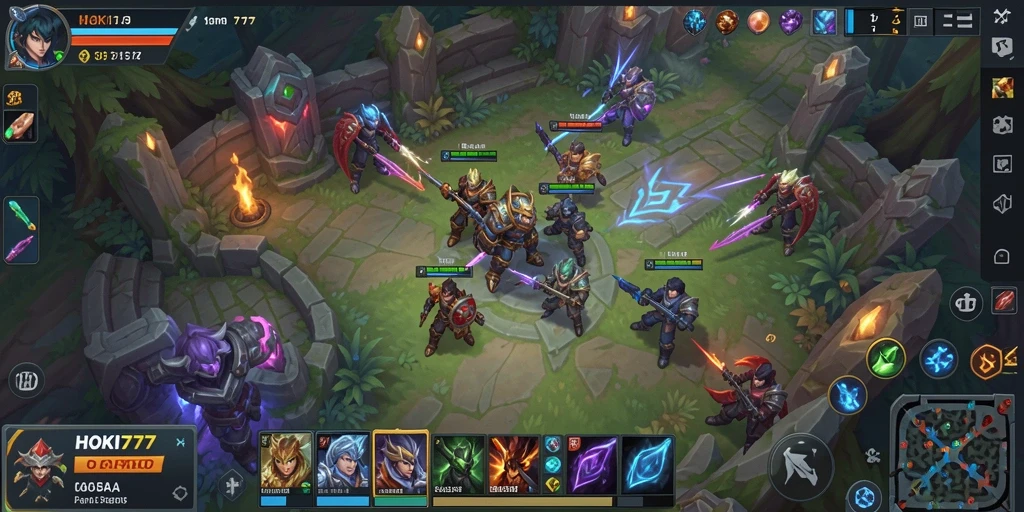 Gameplay HOKI777 yang mendebarkan dan penuh strategi.