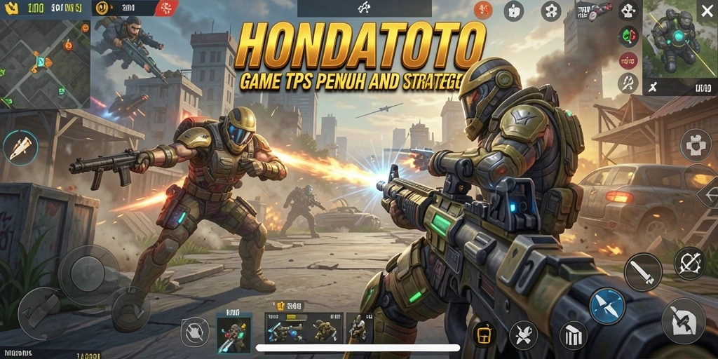 Screenshot menunjukkan aksi mendebarkan dalam gameplay HONDATOTO yang intens.