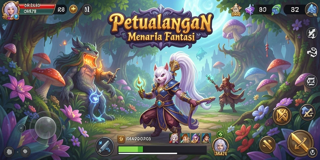 Tampilan gameplay ORA78 yang menantang dalam petualangan seru.