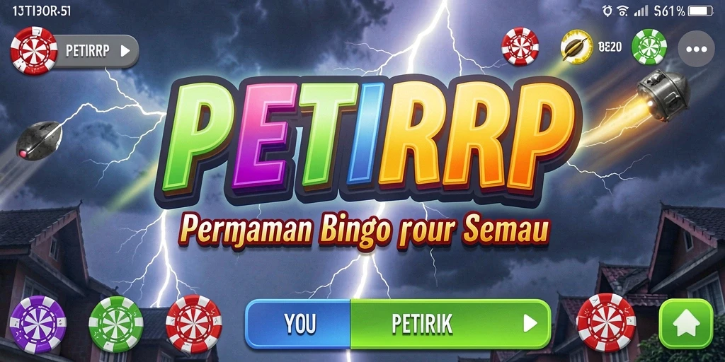 Tampilan gameplay menarik dari permainan Bingo PETIRRP.