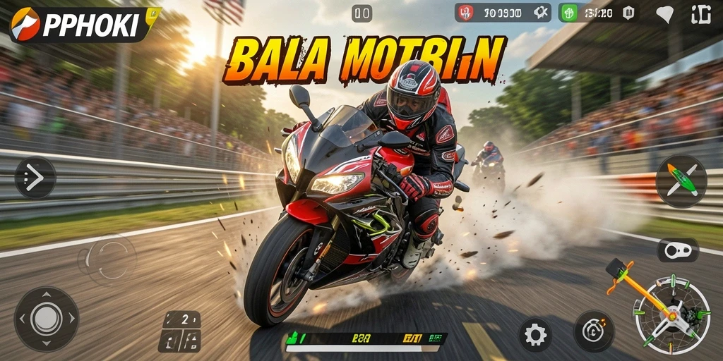 Tampilan seru dari gameplay PPHOKI yang penuh adrenalin.