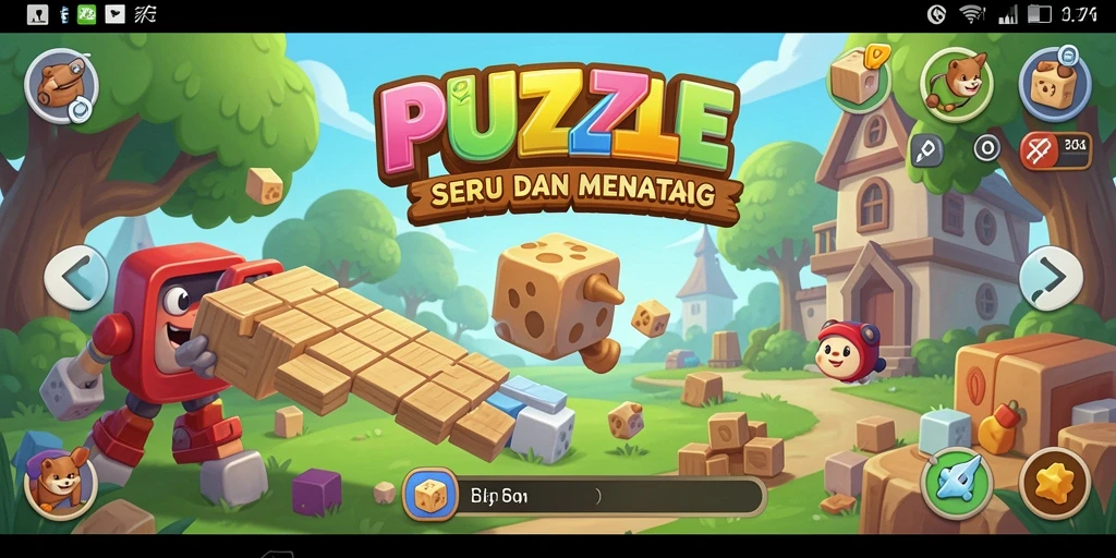 Screenshot gameplay RI188 menampilkan tantangan puzzle yang menarik.