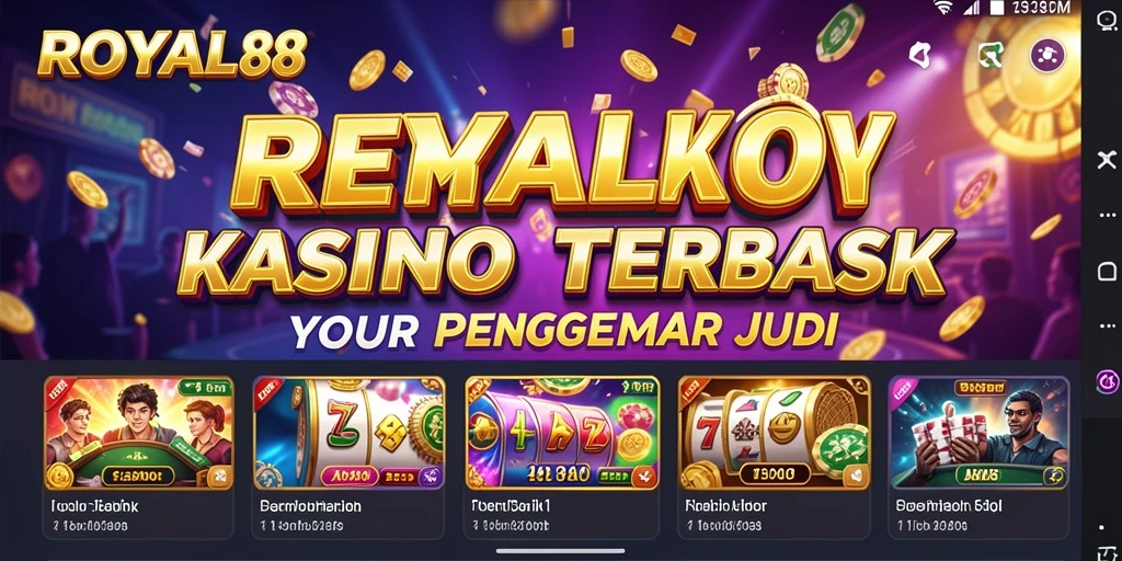 Tampilan gameplay menarik dari ROYAL88 yang memukau.