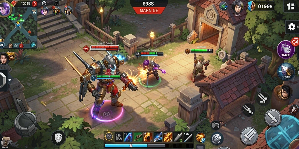 Tampilan gameplay seru di S9S9 dengan berbagai strategi.