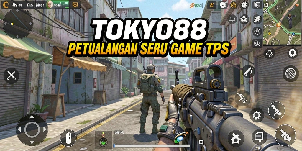 Gameplay intens pada TOKYO88, menampilkan aksi tempur seru.